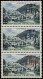 ** REUNION - Poste - 310, Bande De 3, Essais De Surcharge Noir/bleu/rouge: Lourdes (Maury) - Unused Stamps