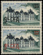 ** REUNION - Poste - 316, Paire Dont 1 Exemplaire Essai De Surcharge En Rouge: Château De Cheverny - Unused Stamps