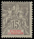 * SAINT PIERRE & MIQUELON - Poste - 74, Groupe Allégorique: 15c. Gris - Unused Stamps