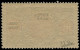 ** SAINT PIERRE & MIQUELON - Poste - 118a, Double Surcharge, Signé Scheller: 25c. S. 15c. Violet Pêcheur - Unused Stamps