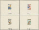 ** SAINT PIERRE & MIQUELON - Poste - 364/67, 4 épreuves De Luxe: Oiseaux (Maury) - Neufs