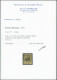 O SOUDAN FRANCAIS - Poste - 2a, Double Surcharge, Certificat Scheller (2 Dents Courtes): 0.25 Sur 1f. Olive - RRR - - Gebruikt