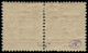 * SYRIE - Poste - 13a, Paire Dont 1 Exemplaire "s" Renversé: 3m S. 3c. Orange - Unused Stamps