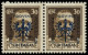 * ALLEMAGNE 39/45 - LAIBACH - Poste - Michel 6 II/III, Paire Se Tenant (cases 85/6) - Occupation 1938-45
