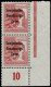 ** ALLEMAGNE ZONE SOVIET OCCUPATION - Poste - 21, Brun Rouge Clair, 60pf, Paire Verticale Cdf (Michel 195) - Other & Unclassified