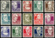 ** ALLEMAGNE - DDR - Poste - 91/105, Complet 15 Valeurs - Unused Stamps
