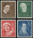 ** ALLEMAGNE BUNDESPOST - Poste - 29/32, Célébrités 1951 - Sonstige & Ohne Zuordnung