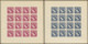 (*) AUTRICHE - Poste - Essais De 1933, 7 Blocs De 16 Essais: WIPA 33 (ANK) - Neufs
