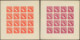(*) AUTRICHE - Poste - Essais De 1933, 7 Blocs De 16 Essais: WIPA 33 (ANK) - Neufs