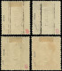 * AUTRICHE - Poste - 572/75, Signés: Effigie D'Hitler - Unused Stamps
