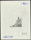 EPA AUTRICHE - Epreuves D'Artiste - 1154, épreuve D'artiste En Noir Sur Papier Gommé, Annotée "1 Phase, 9/4/69-534": Ann - Other & Unclassified