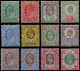 * GRANDE BRETAGNE - Poste - 106/17, 12 Valeurs: Edouard VII - Unused Stamps