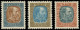 ** ISLANDE - Poste - 44/46, Christian IX - Unused Stamps