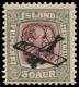 ** ISLANDE - Poste Aérienne - 2, 50a. Gris Et Grenat - Poste Aérienne