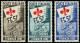 ** ITALIE - Poste - 599/601, Gymnastique - 1946-60: Ungebraucht