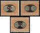 * ITALIE - Taxe - 22/24, Gomme Non Originale (Sas. 17/19) (cote*) - Postage Due