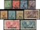 O LEVANT ANGLAIS - Poste - 57/66, Timbres De GB De 1912 Surchargés - Levant Britannique