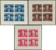 ** ROUMANIE - Blocs Feuillets - 23/25, Complet: Marx, Engles, Lénine - Other & Unclassified