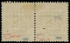 * BECHUANALAND PROTECTORAT - Poste - 2, Paire Horizontale, Timbre De Droite Variété Petit "1", Signé: 1d. S. 1p. Violet  - 1885-1964 Bechuanaland Protectorate