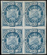 (*) BOLIVIE - Poste - 42, Bloc De 4, Non Dentelé: 20c. Bleu - Bolivia