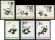 * CHINE - Poste - 1869/74, Complet: Pandas Géants (Michel 1126/31) - Other & Unclassified