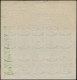 (*) ETATS UNIS - Locaux - American Letter C° 1844, 5c. Aigle, Feuillet D'essai En Vert De 20 Timbres Avec Variété D'impr - Autres & Non Classés