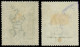O HONG KONG - Fiscaux Postaux - 8/9 Avec Surcharge Chinoises: Olive Et Vert Clair - Postal Fiscal Stamps
