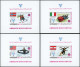 (*) YEMEN - Blocs Feuillets - Michel 95/105, Série Complète De 11 Blocs, Tirage Spécial Sur Papier Glacé: J.O D'hiver 19 - Yémen
