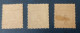 1929-1931 - Timbres De 1927 Avec Nouvelle Valeur En Surcharge - Timbres Taxe N° 63, 64, 65 Neufs * - 1859-1959 Mint/hinged