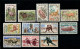 V - SENEGAL: Année 1960-61: Y&T 198 à 209 + PA 31/ 35 + Service 1/8 + Taxe 32/36 : 30 Timbres Tous NSC ** - Sénégal (1960-...)