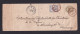 1897 - 2 S. Ganzsache Mit Zufrankatur Via Kobe Nach Deutschland - Lettres & Documents