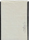 1928 - 2 Lire Floreale (Sassone N.150) Prova Del Solo Ornato Floreale Arancio, Blocco Di 4 - Ongebruikt