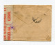 !!! CONGO BELGE, LETTRE RECO DE COSTERMANSVILLE DE 1944 POUR DURBAN AVEC CENSURE SUD AFRICAINE - Lettres & Documents