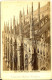 PHOTO ANCIENNE D ITALIE MILANO DETTAGLIO DELLA CATTEDRALE) GIACOMO BROGI-FIRENZE NEGOZIO In NAPOLI - Europe