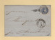 Prusse - Coeln - 1867 - Destination Amsterdam - Cartas & Documentos