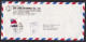 Taiwan: Airmail Cover To Netherlands, 1 Stamp, Flag (minor Damage, See Scan) - Lettres & Documents