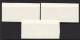 ● Republica DOMINICANA 1957 ֍ Olimpiadi Aereo ● N.° 108 / 110 ** ● Varietà : NON DENTELLATI ● Imperforated ️● L 1815 ● - Dominicaanse Republiek