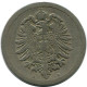 5 PFENNIG 1875 A DEUTSCHLAND Münze GERMANY #DB222.D.A - 5 Pfennig