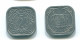 5 CENTS 1976 SURINAME Aluminium Moneda #S12567.E.A - Surinam 1975 - ...