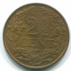 2 1/2 CENT 1965 CURACAO Netherlands Bronze Colonial Coin #S10238.U.A - Curaçao