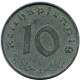 10 REICHSPFENNIG 1941 J DEUTSCHLAND Münze GERMANY #DB957.D.A - 10 Reichspfennig