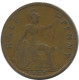 HALF PENNY 1927 UK GREAT BRITAIN Coin #AG803.1.U.A - C. 1/2 Penny