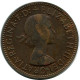 HALF PENNY 1964 UK GBAN BRETAÑA GREAT BRITAIN Moneda #AZ693.E.A - C. 1/2 Penny