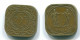 5 CENTS 1972 SURINAM NIEDERLANDE Nickel-Brass Koloniale Münze #S13027.D.A - Suriname 1975 - ...