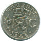 1/10 GULDEN 1945 P NETHERLANDS EAST INDIES SILVER Colonial Coin #NL14224.3.U.A - Niederländisch-Indien