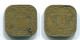 5 CENTS 1972 SURINAME NEERLANDÉS NETHERLANDS Nickel-Brass #S12904.E.A - Suriname 1975 - ...