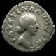 FAUSTINA JUNIOR AR DENARIUS AD 161-175 THRONE (PULVINAR) #ANC12308.78.U.A - Die Antoninische Dynastie (96 / 192)