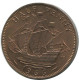 HALF PENNY 1966 UK GROßBRITANNIEN GREAT BRITAIN Münze #AG841.1.D.A - C. 1/2 Penny