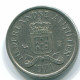 10 CENTS 1971 ANTILLES NÉERLANDAISES Nickel Colonial Pièce #S13487.F.A - Antilles Néerlandaises