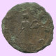 LATE ROMAN IMPERIO Follis Antiguo Auténtico Roman Moneda 1.9g/19mm #ANT1978.7.E.A - La Fin De L'Empire (363-476)